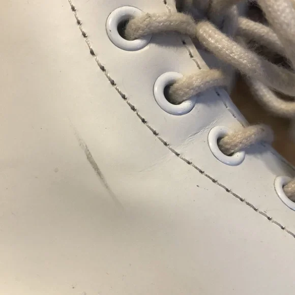 All white matte doc martens - Picture 8 of 11